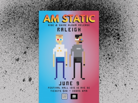 AM Static Poster
